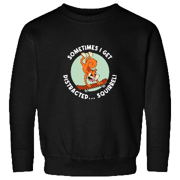 Discover Squirrel Pet Sometimes I Get Distracted Squirrel Sweatshirts