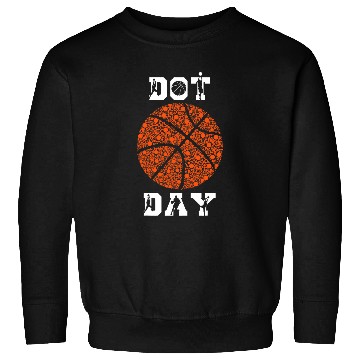 Discover Dot Day Basketball Kids Boys Girls Sweatshirts