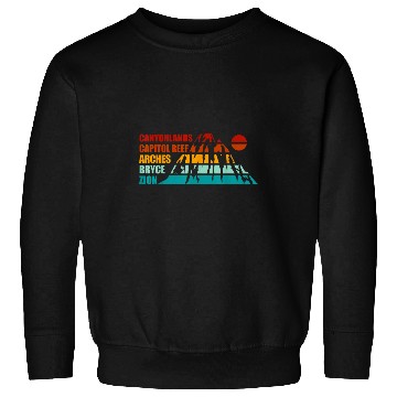 Discover Utah National Parks Bryce Canyon Zion National Park UTAH Sweatshirts
