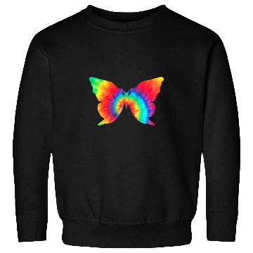Discover Colourful batik butterfly Sweatshirts