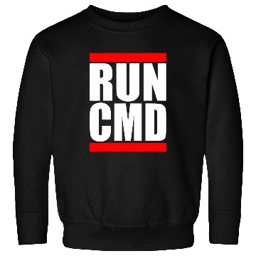 Discover Run CMD Funny Software Developer Programmer 1 Sweatshirts