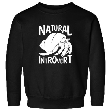 Discover Natural Introvert Hermit Crab Sweatshirts