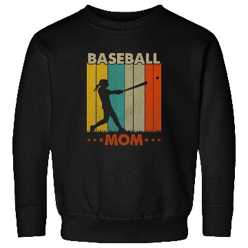 Discover Baseball Mom Mother Softball Cheer Mom 1 Sweatshirts