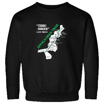 Discover Hiking Hiker Thruh Hiker Appalachian Trail Hike Sweatshirts