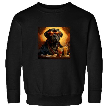 Discover Adventure Dog Cane Corso Ramen Hat Bowl Stars Stripes Sweatshirts