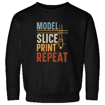 Discover 3D Printer Model Slice Print 3D Printing Sweatshirts