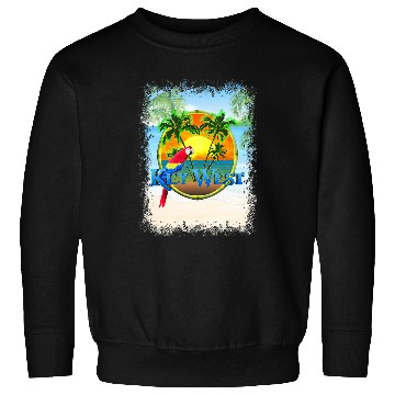 Discover Key West Florida Beach Sunset Sweatshirts