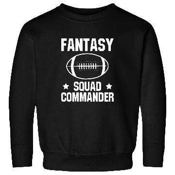 Discover Fantasy Squad Commander Fantasy Football Draft 1 Sweatshirts