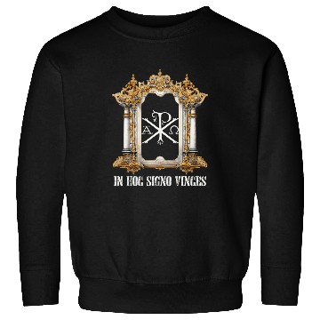 Discover Chi Rho Christogram Catholic 4 Sweatshirts