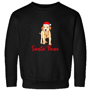 Discover Funny Yellow Lab Christmas Santa Labrador Retriever Sweatshirts
