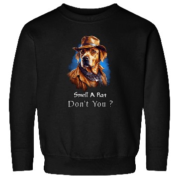 Discover Fantasy Hungarian Vizsla Dog Detective Sweatshirts