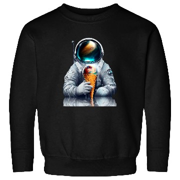 Discover Astronaut Mission is the Ice Cream Waffle Sweatshirts