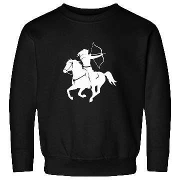 Discover Equestrian Mounted Archery NickerStickers Horse Sweatshirts