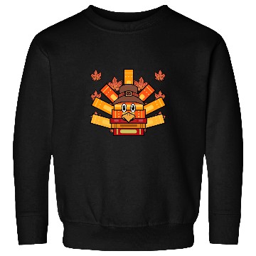 Discover Lacrosse Gift Librarian Book Reader Funny Turkey Thanksgiving Sweatshirts