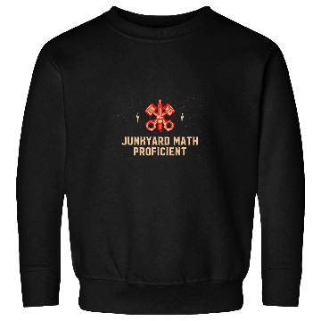 Discover Junkyard Math Proficient Mechanic Dad Serviceman Daddy Smart Sweatshirts