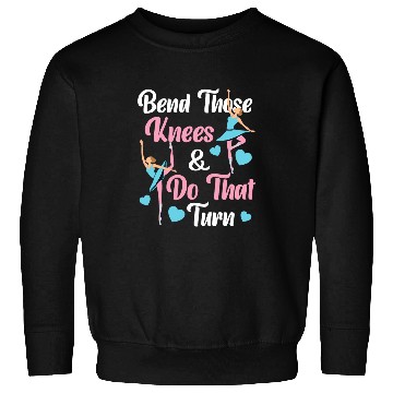 Discover Bending And Turning Ballet Design For Ballerina Sweatshirts