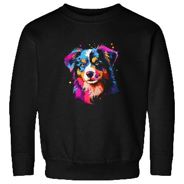 Discover Australian shepherd puppy dog 1 Sweatshirts