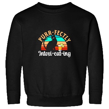 Discover Funny Tequila Drinking Cat Lover Salt Lime Bartender Drink 22 Sweatshirts