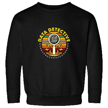 Discover Data Detective Computer Science Programming Data Analyst Sweatshirts