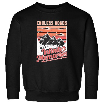 Discover Endless Roads Infinite Memories Road Trip 2 Sweatshirts