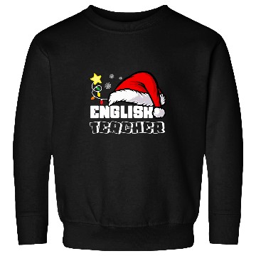 Discover English Teacher Team Fun School Party Group Match Christmas Sweatshirts