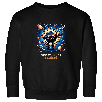 Discover Dabbings Total Solar Eclipse Codroy Newfoundland Canada Sweatshirts