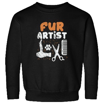 Discover Fur Artist For Dog Groomer Sweatshirts