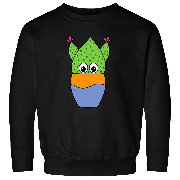Discover Beavers Tail Cactus In A Jar Sweatshirts