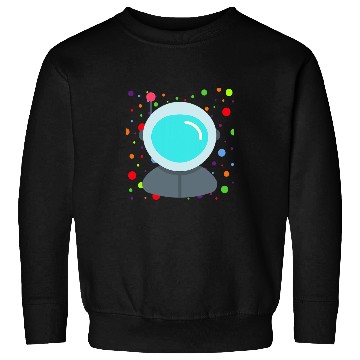 Discover Astronaut Spotted Spotty Dot Colored Spot Dotted Sweatshirts