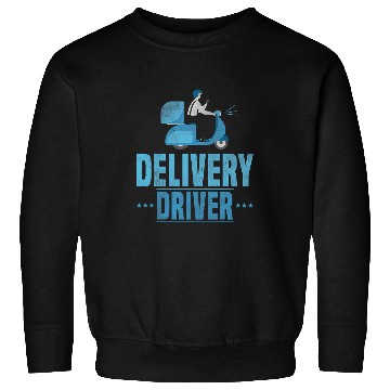 Discover Delivery Driver Food Delivery Courier Sweatshirts