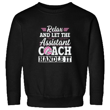 Discover Coaching Volleyball Design for a Assistant Volleyball coach Sweatshirts