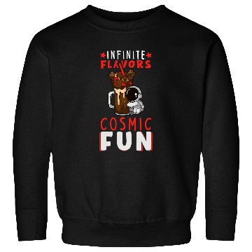 Discover Astronaut Astronomy Solar System Outer Space Kids Ice Cream 2 Sweatshirts