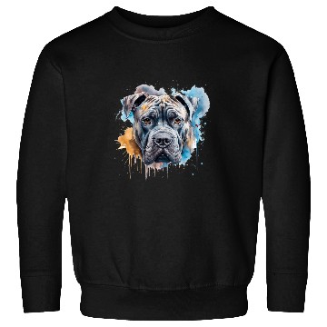 Discover Colorful Cane Corso watercolor art 7 Sweatshirts