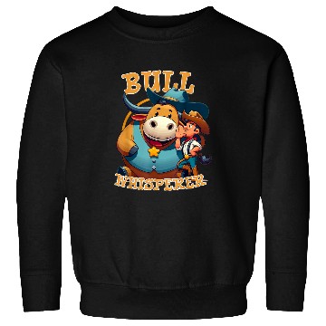 Discover Cowboy Rodeo Bull Riding Livestock Show Farmer Cattle 212 Sweatshirts