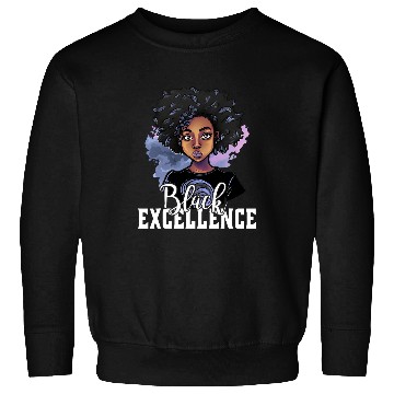 Discover Black Excellence African Pride Black History Month Sweatshirts