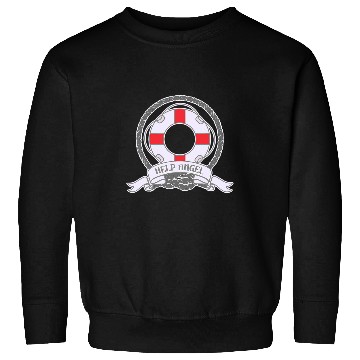 Discover Help Angel 2Life Buoy Bathmaster Lifeguard Sweatshirts