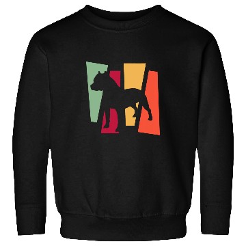 Discover Cool Pitbull Art For Pet Dog Breed Pitbull Owner Sweatshirts