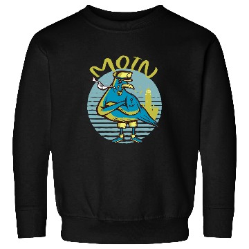 Discover Moin Pigeon Lighthouse Seagull Funny Ocean life Sweatshirts