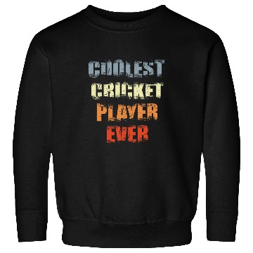 Discover Funny Cricket Player Gentlemans Game Sweatshirts