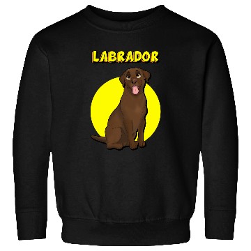 Discover Cute Chocolate Labrador Retriever Sweatshirts