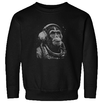 Discover ASTRONAUT HELMET MONKEY GRAPHIC Sweatshirts