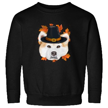 Discover Fall Rhodesian Ridgeback Pilgrim Thanksgiving Sweatshirts