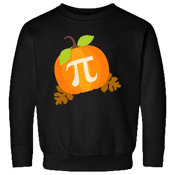 Discover Funny Fall Autumn Math Teacher Pumpkin Pi Pie Halloween Sweatshirts