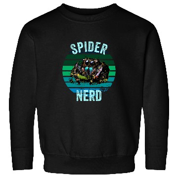 Discover Regal Jumping Spider Grunge Spooder Spider Nerd Pet Spider Sweatshirts