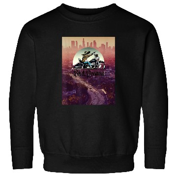 Discover Blvd  Dreams Lowrider Motorcycle Sweatshirts