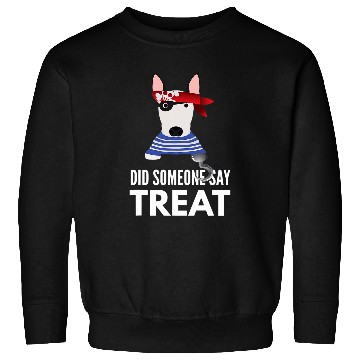 Discover Bull Terrier Halloween Pirate Sweatshirts