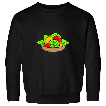 Discover Salad Lettuce Tomato Peppers Sweatshirts