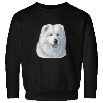 Discover Dog Samoyed Winter Dog Lover Samoyed Mom Sweatshirts