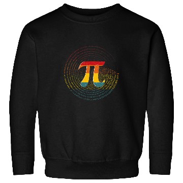 Discover Retro Pi 314 Math Science Teacher Student Nerd Funny Pi Day Sweatshirts
