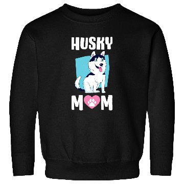 Discover Dog Husky Mom Sweatshirts